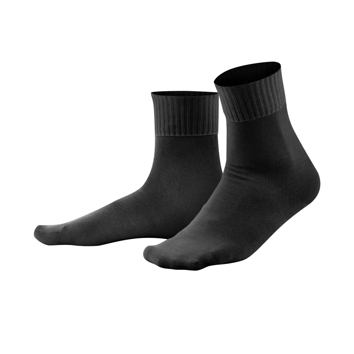 Komfort-Socken  Schwarz