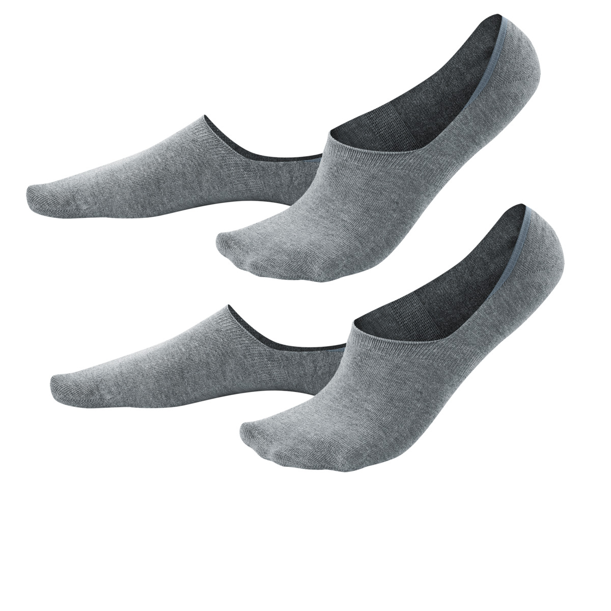 Grey Footlets, pack of 2, IKER