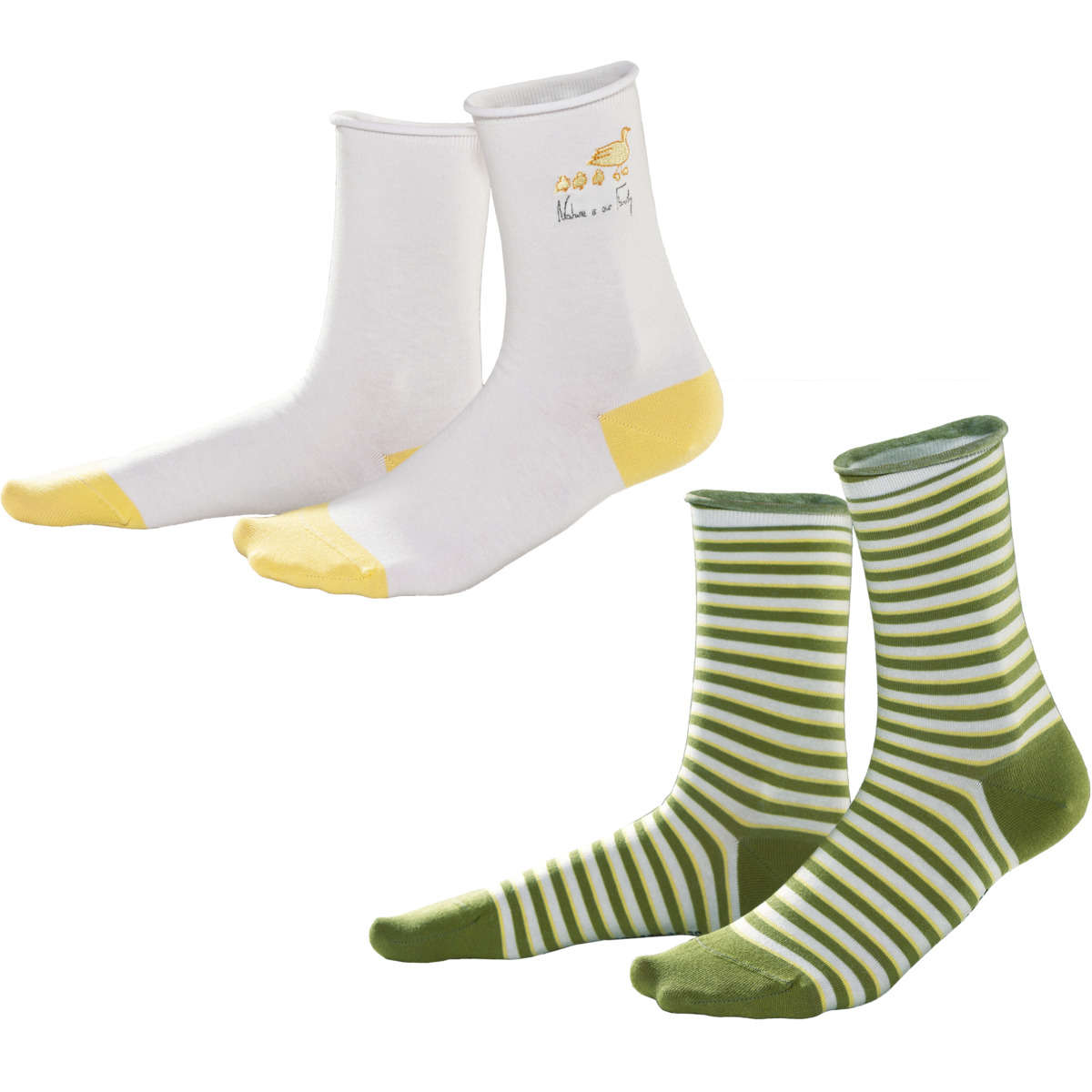 Pattern Socks, Pack of 2, ALEXIS