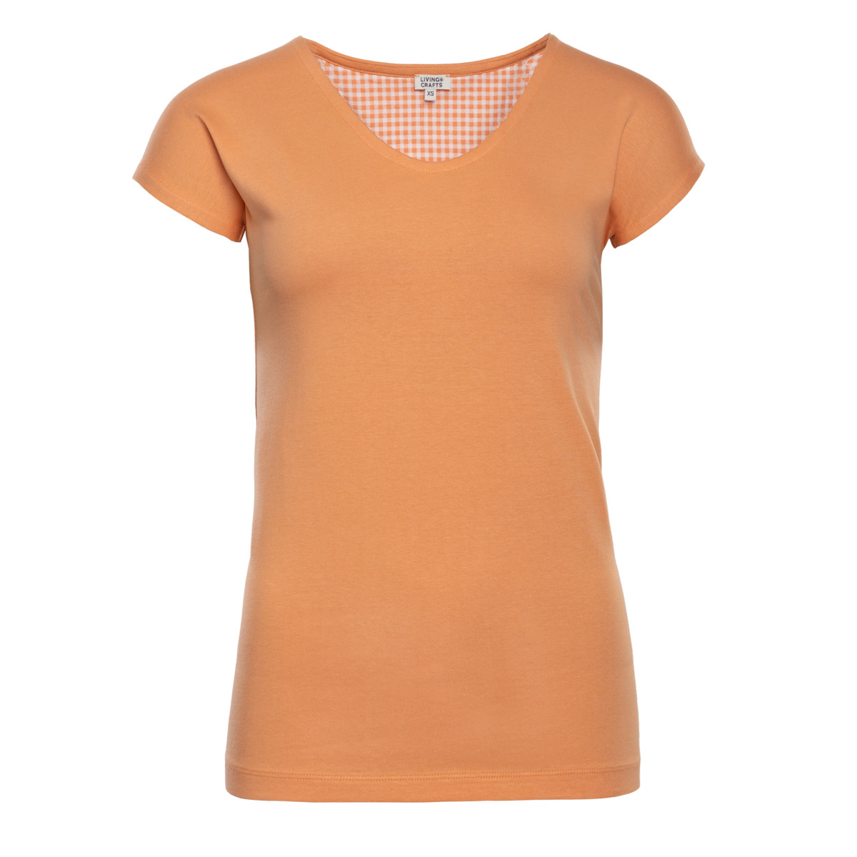 Orange Schlaf-Shirt, OKELANI