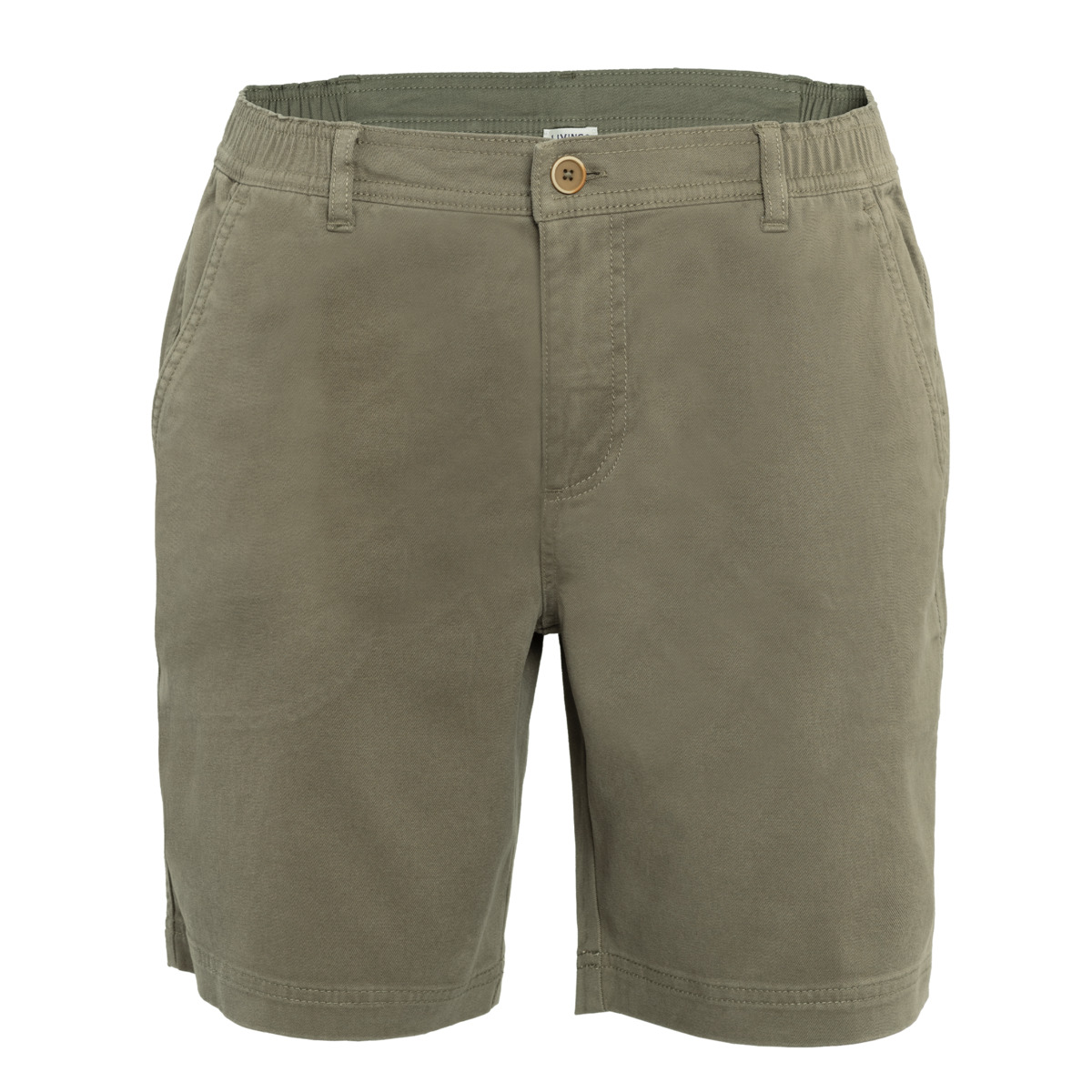 Green Bermuda shorts, MIKA