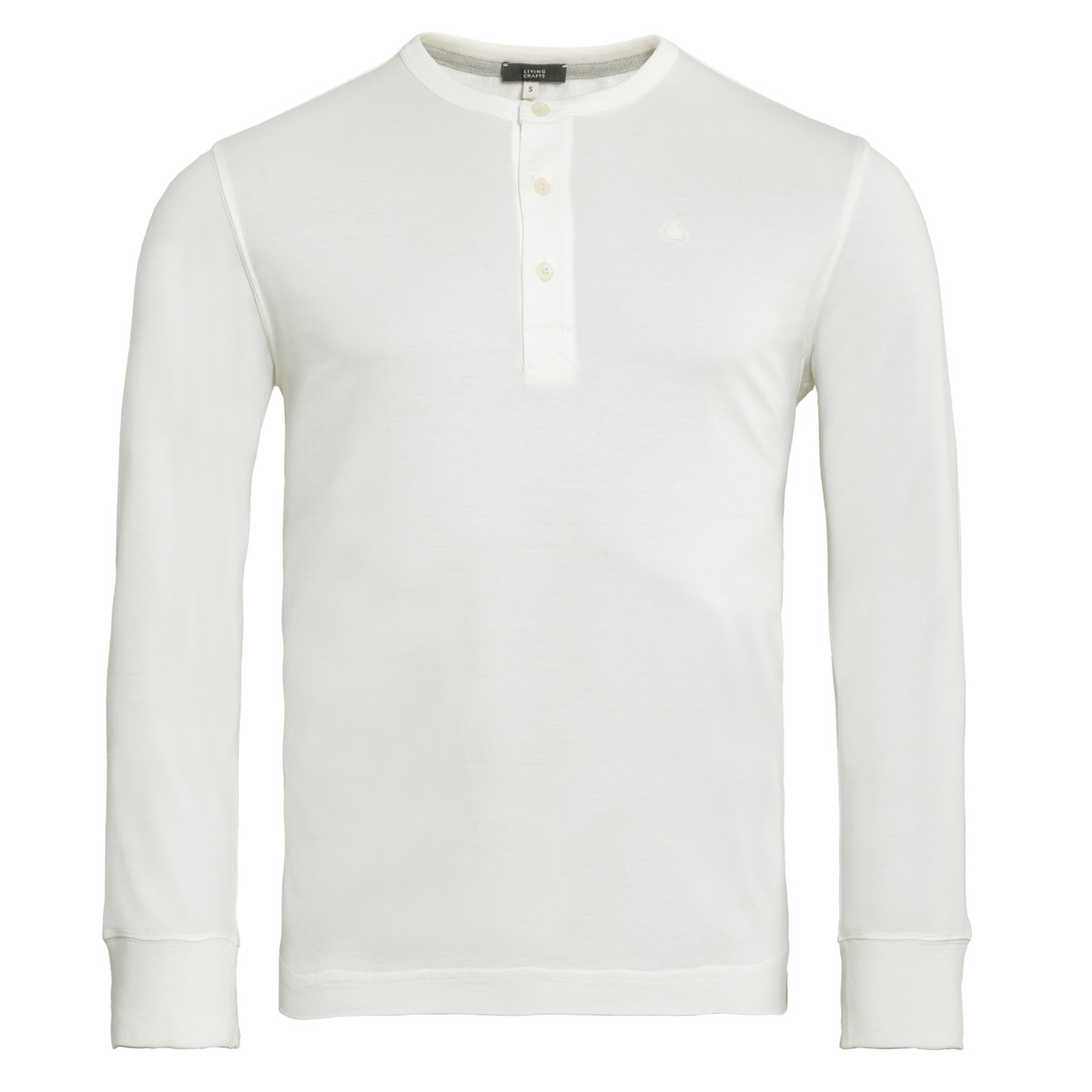 White Henley Shirt, PAOLO