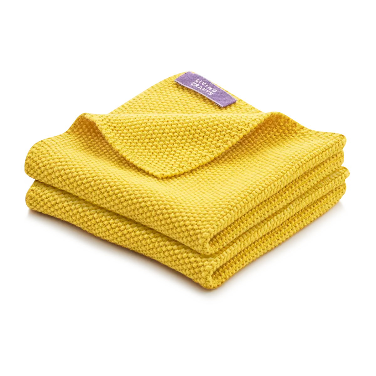 Dish cloths, pack of 2 JUNO Yellow