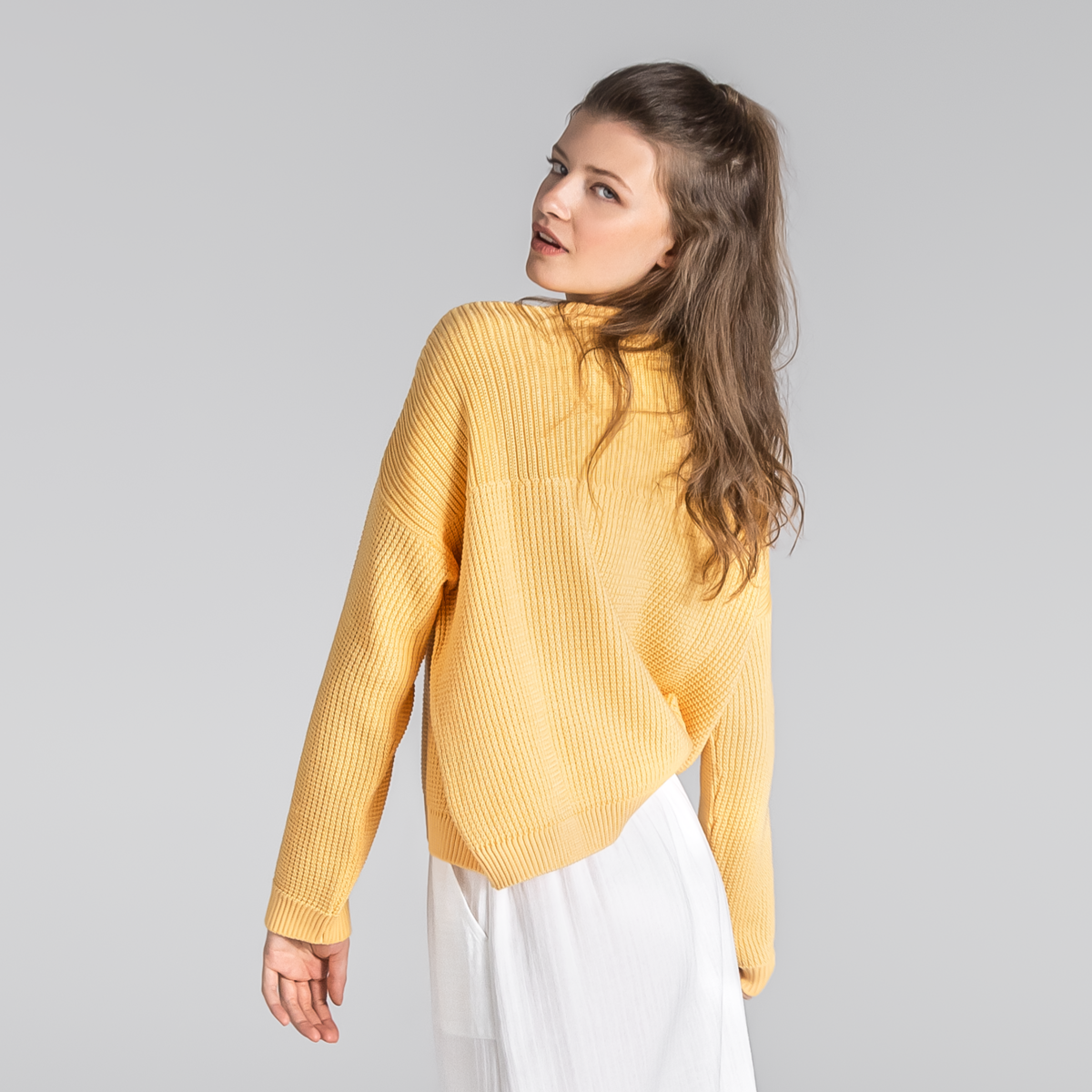 Gelb Damen Pullover