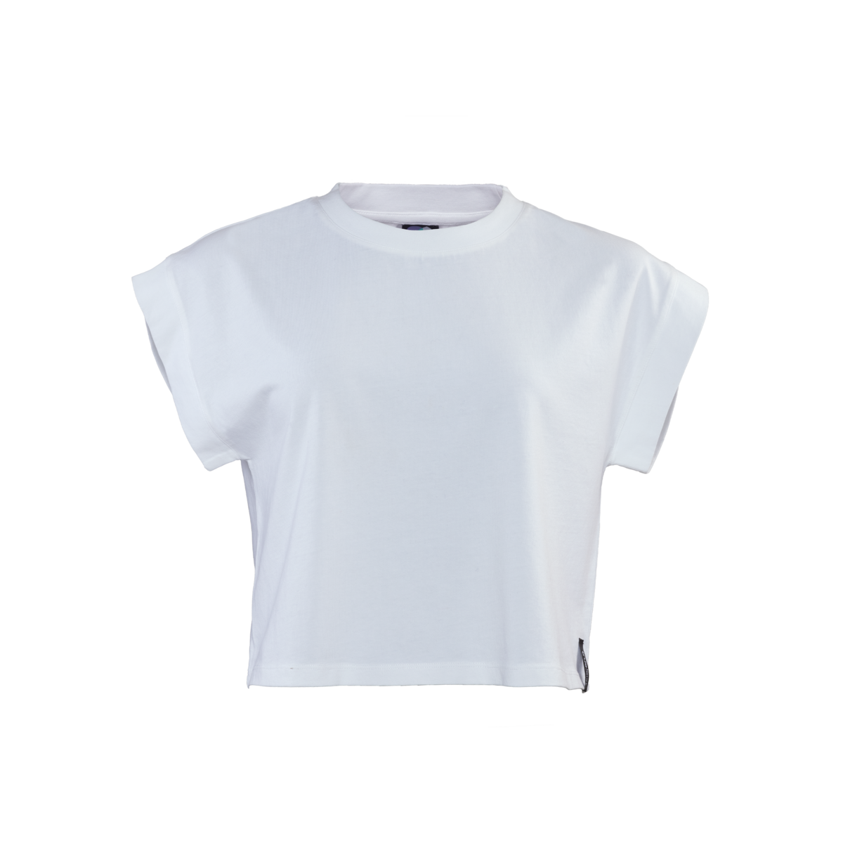 Weiß Boxy T-Shirt, DANBI