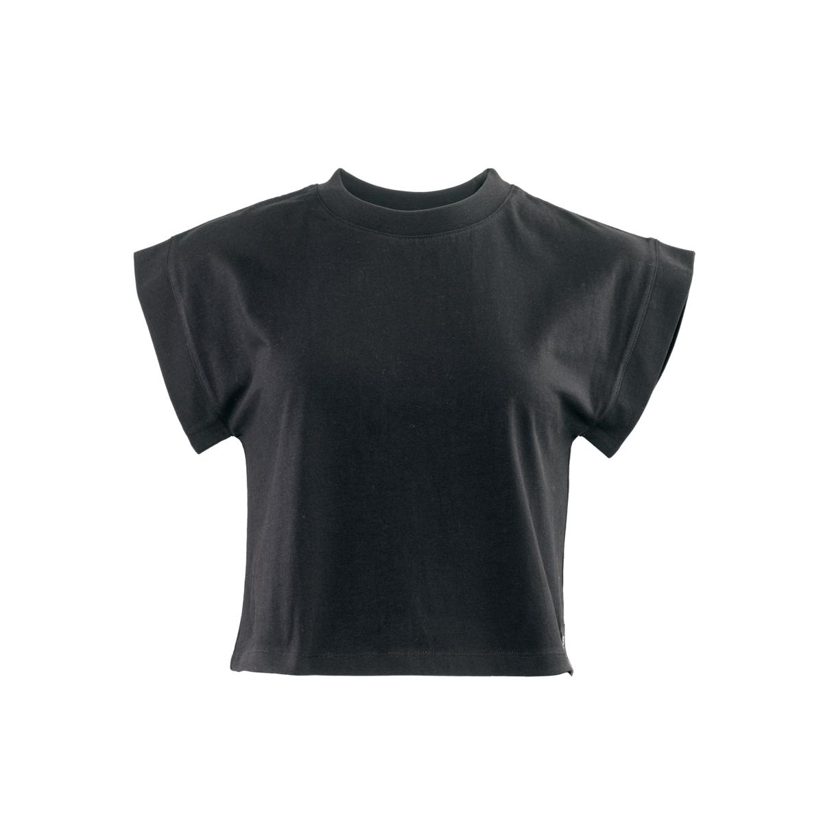 Schwarz Boxy T-Shirt, DANBI