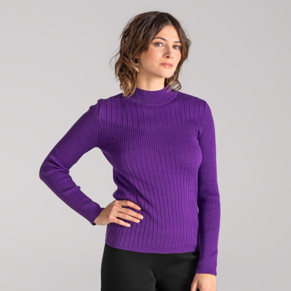 Purplee Long-sleeved shirt Women long-sleeved sweater