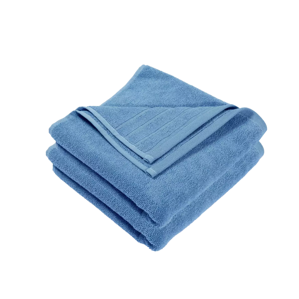 Towels, pack of 2  Blue