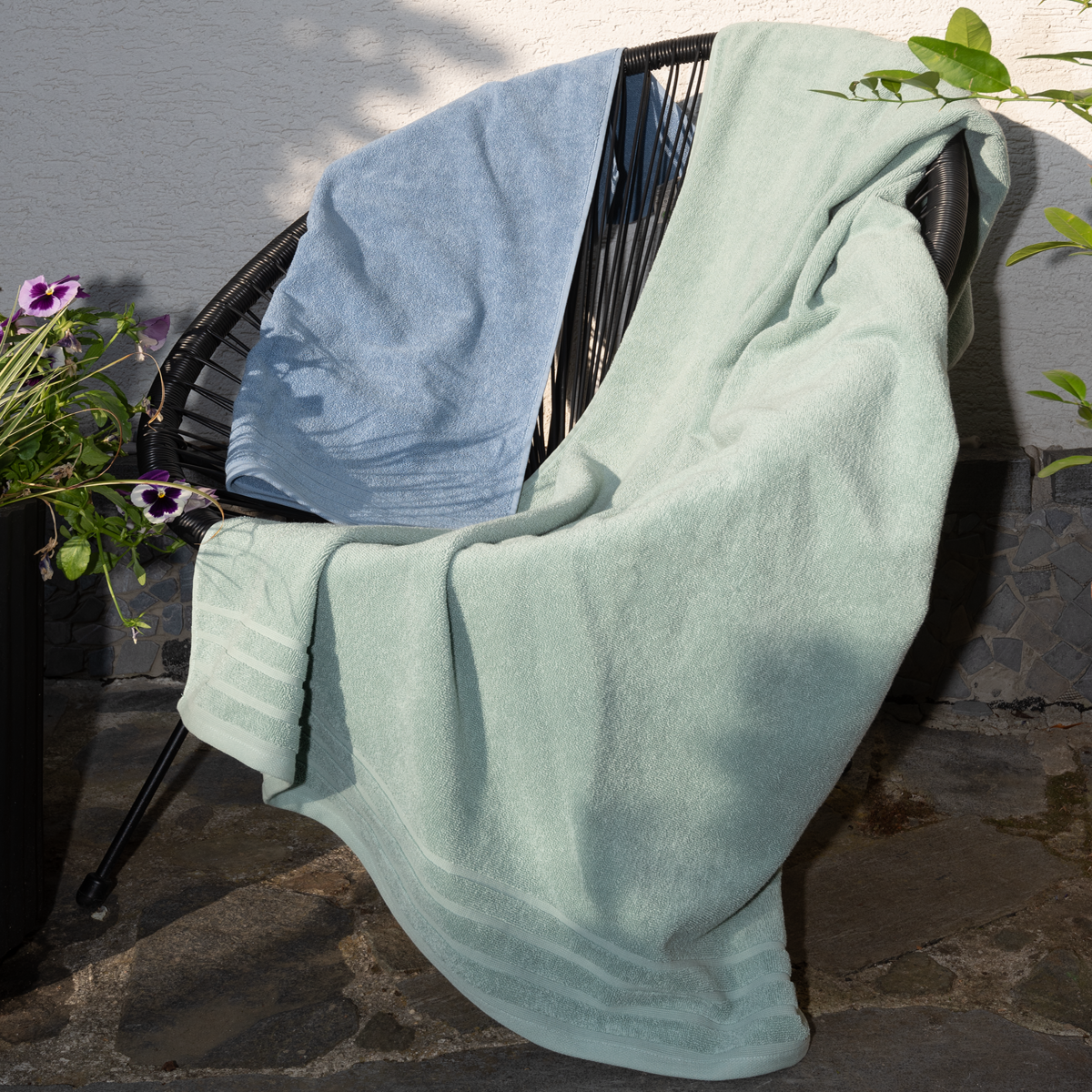 Green Home Bath towel