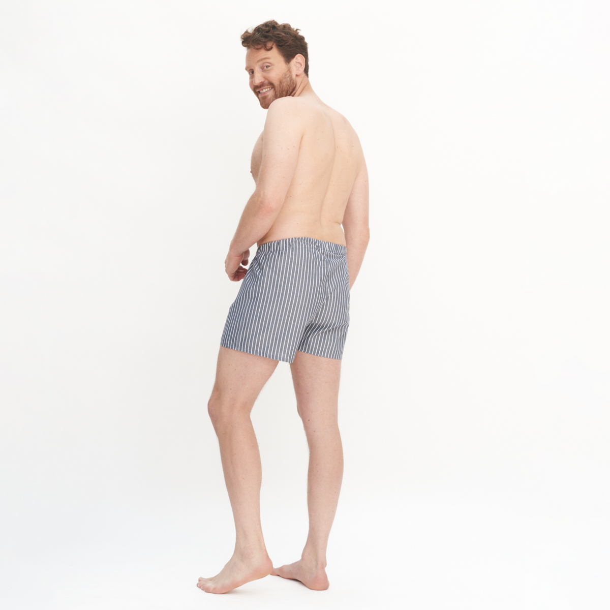 Grey Men Boxer shorts, pack of 2