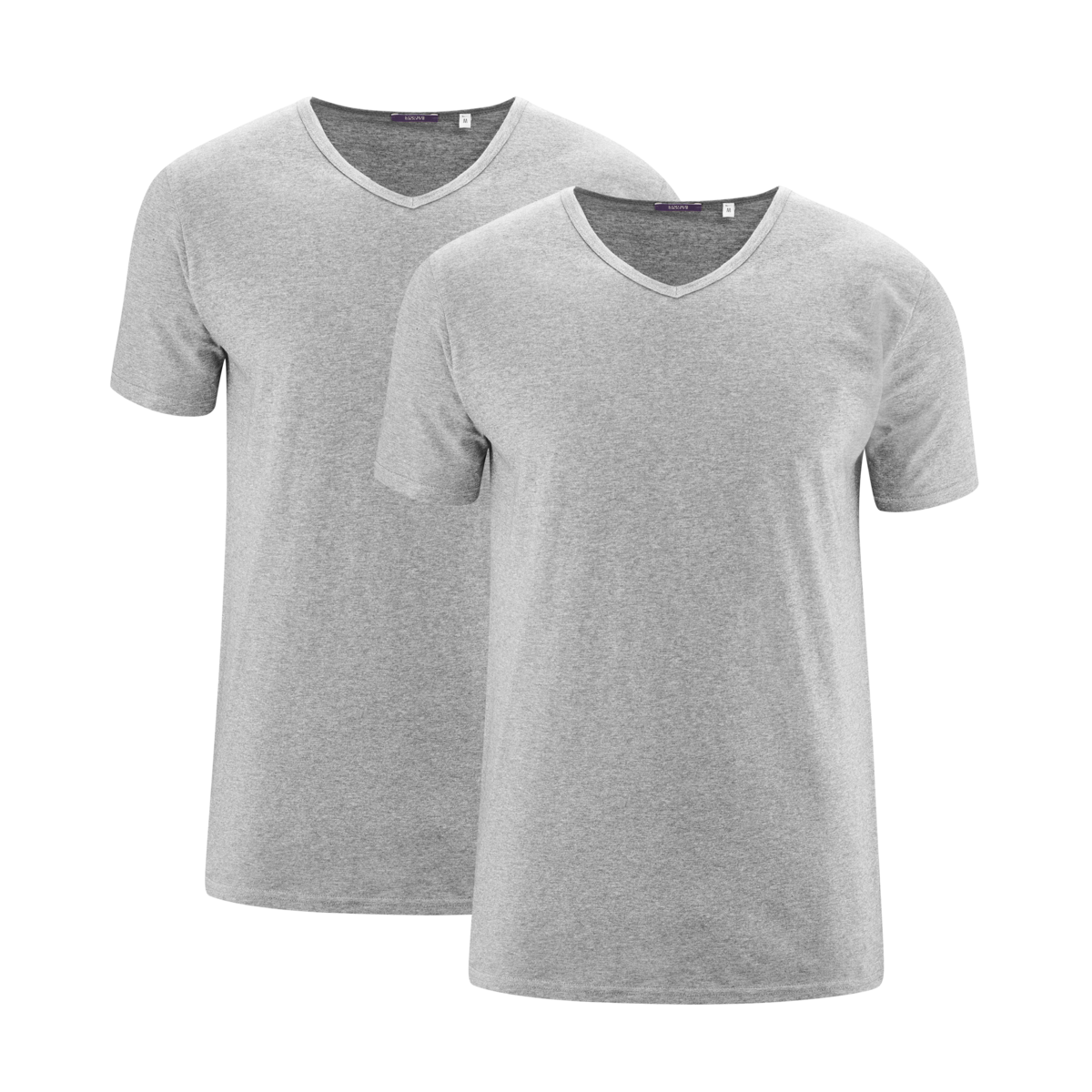 Grau T-Shirt, 2er-Pack, DEAN