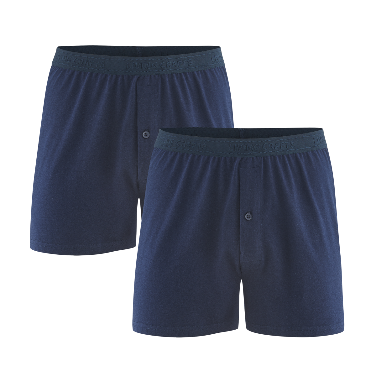 Blau Boxer-Shorts, 2er-Pack, ETHAN