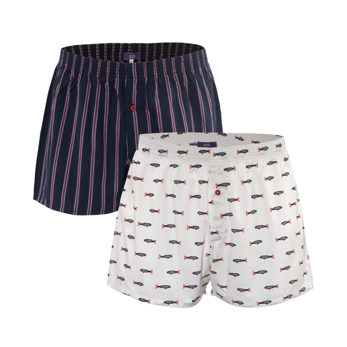Striped Boxer shorts, pack of 2, KEITH