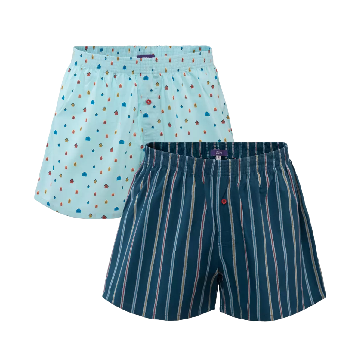 Boxer-Shorts, 2er Pack KEITH Blau