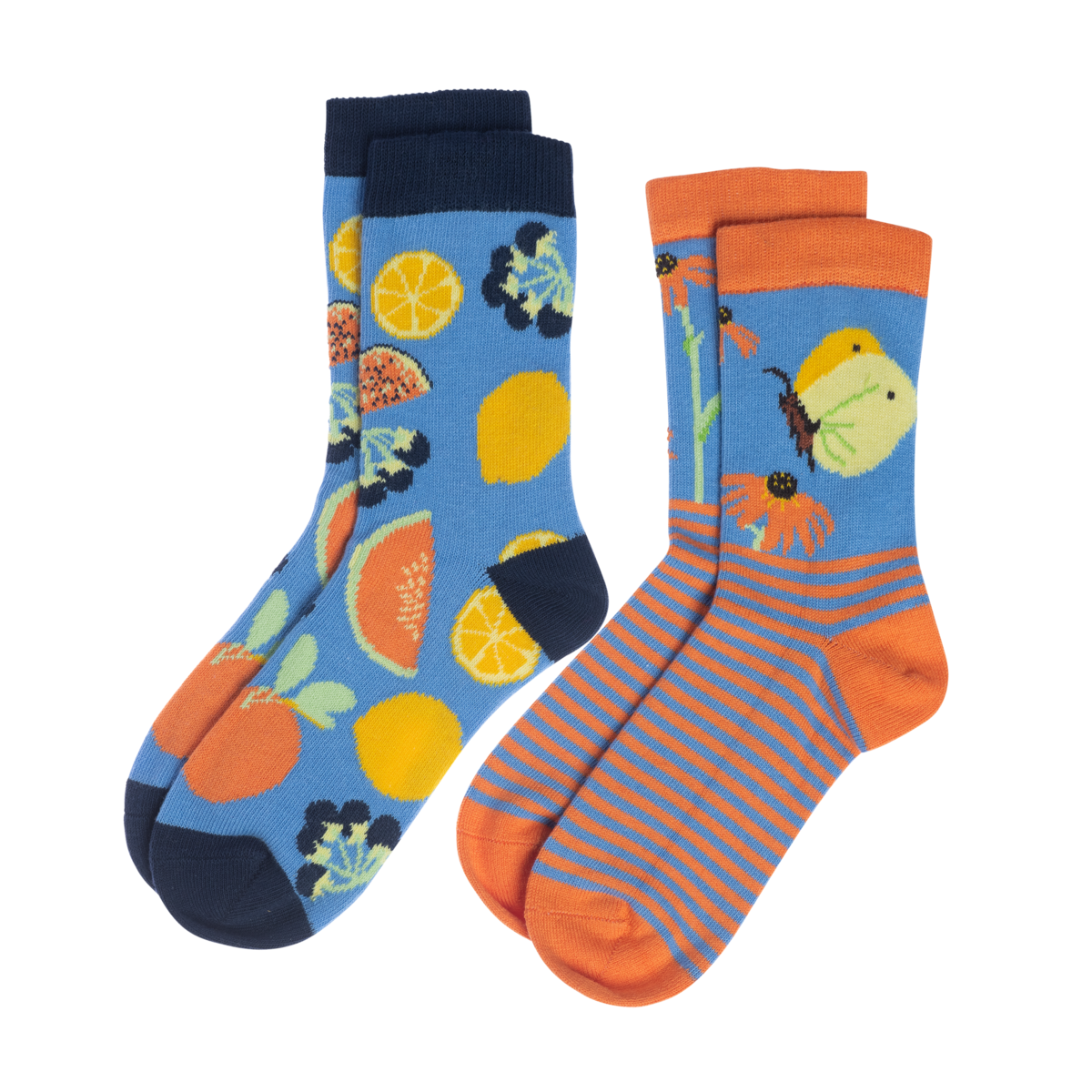 Pattern Socks, Pack of 2, BEAR