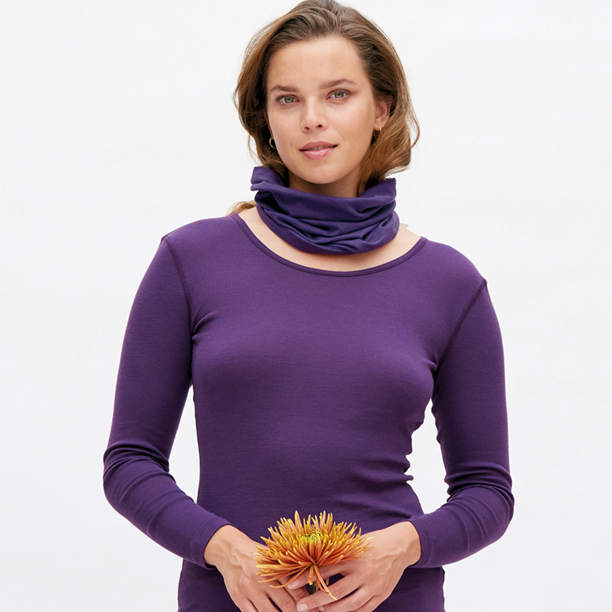 Purple Unisex Multifunctional cloth