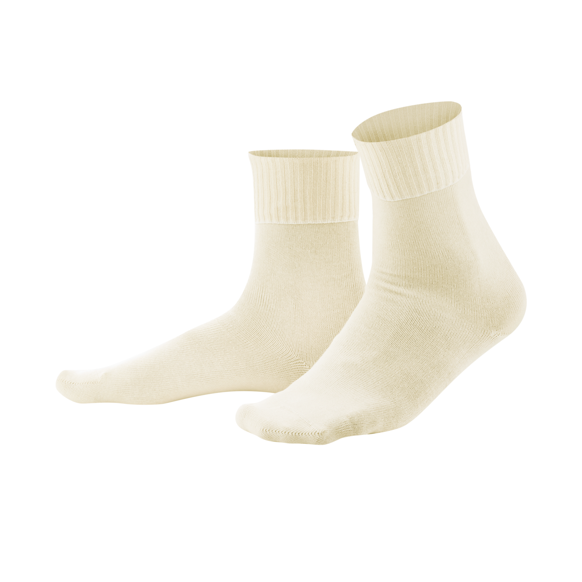 Beige Comfort Socks, 