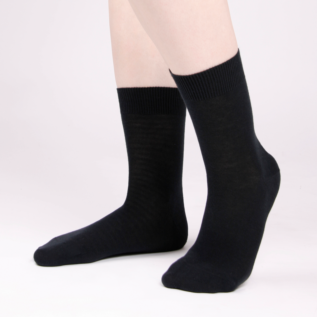 Black Unisex Socks, pack of 2