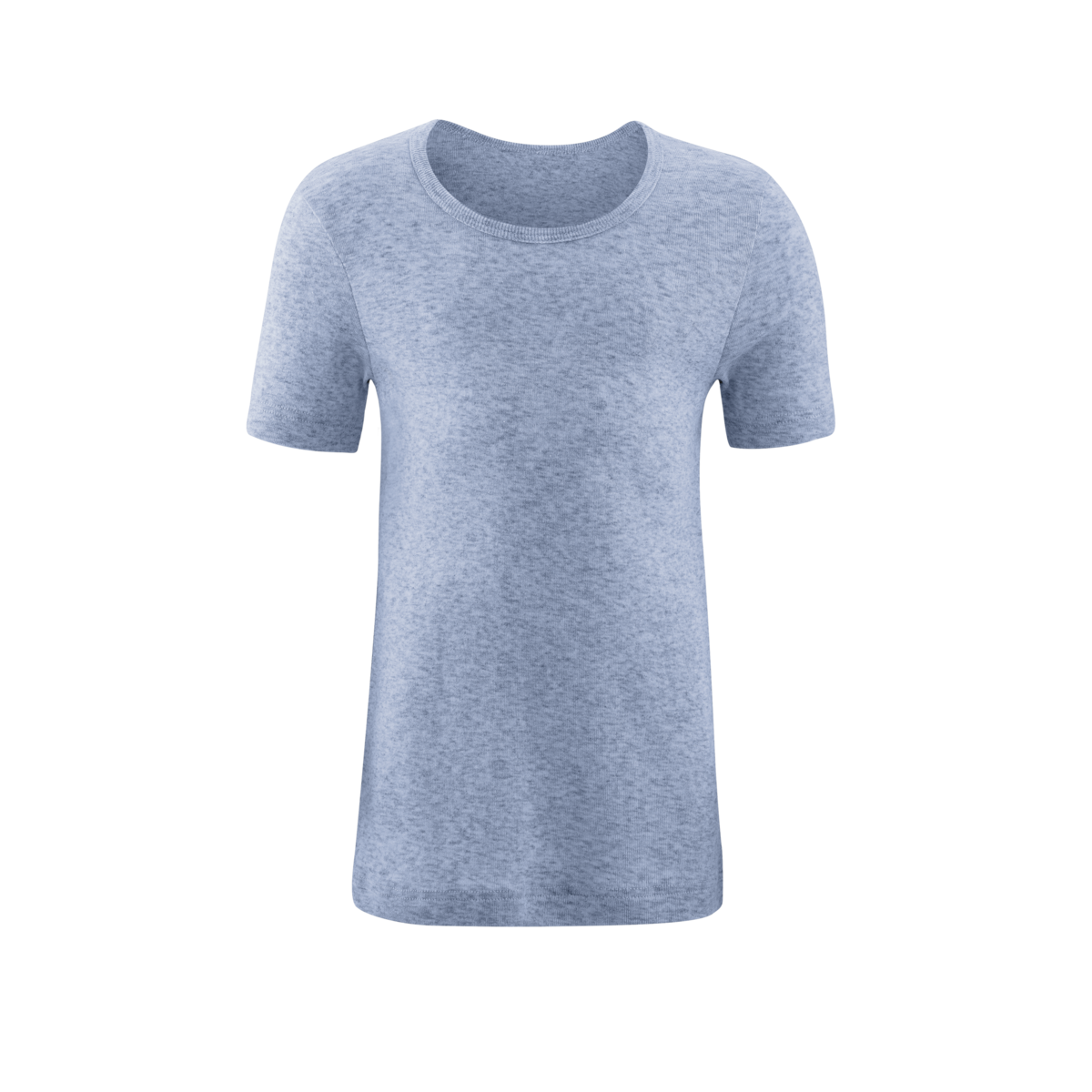 Blau Kurzarm-Shirt, GOAT