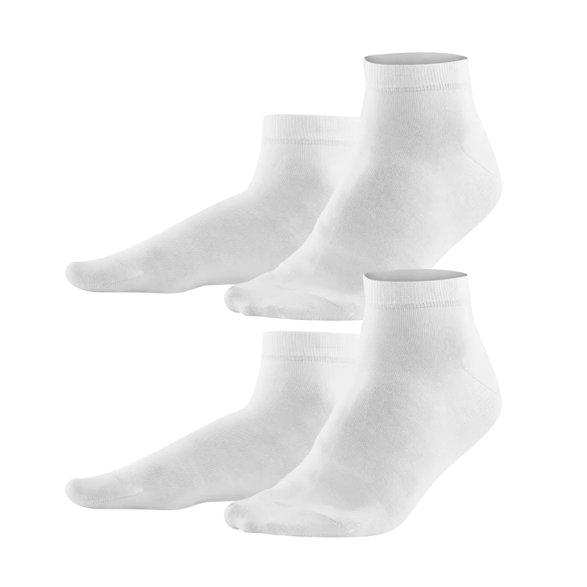 Sneaker Socks, Pack of 2 CURT White