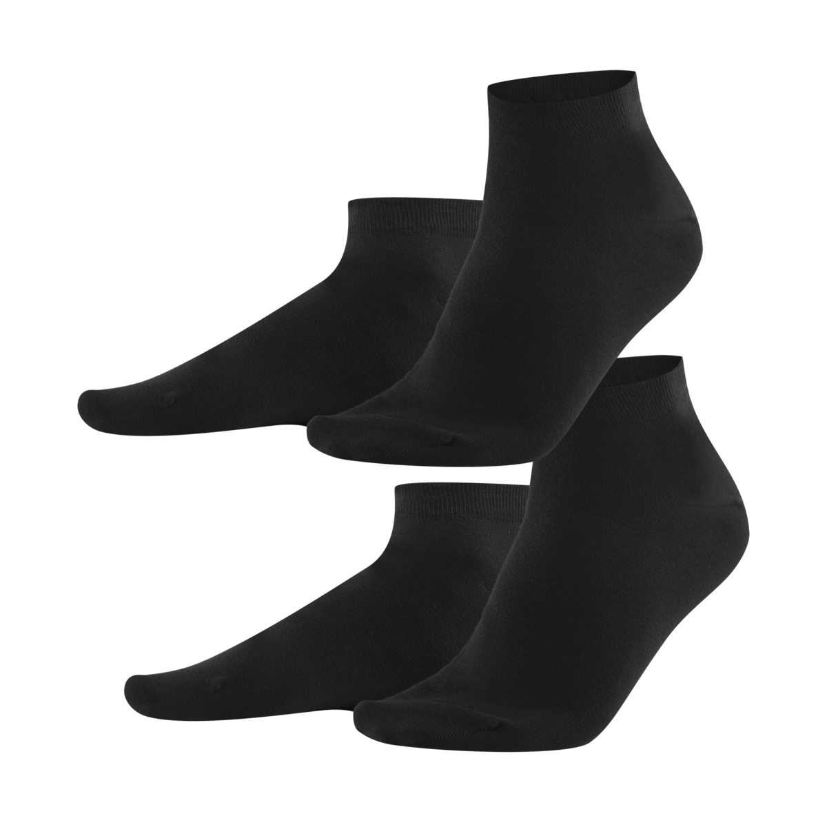 Black Sneaker Socks, Pack of 2, CURT