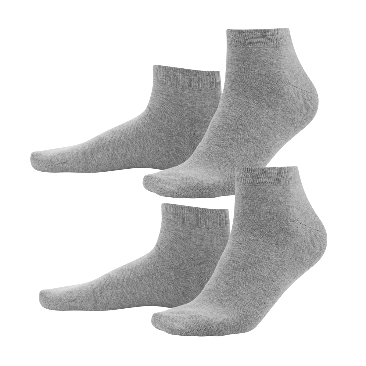 Grey Sneaker Socks, Pack of 2, CURT