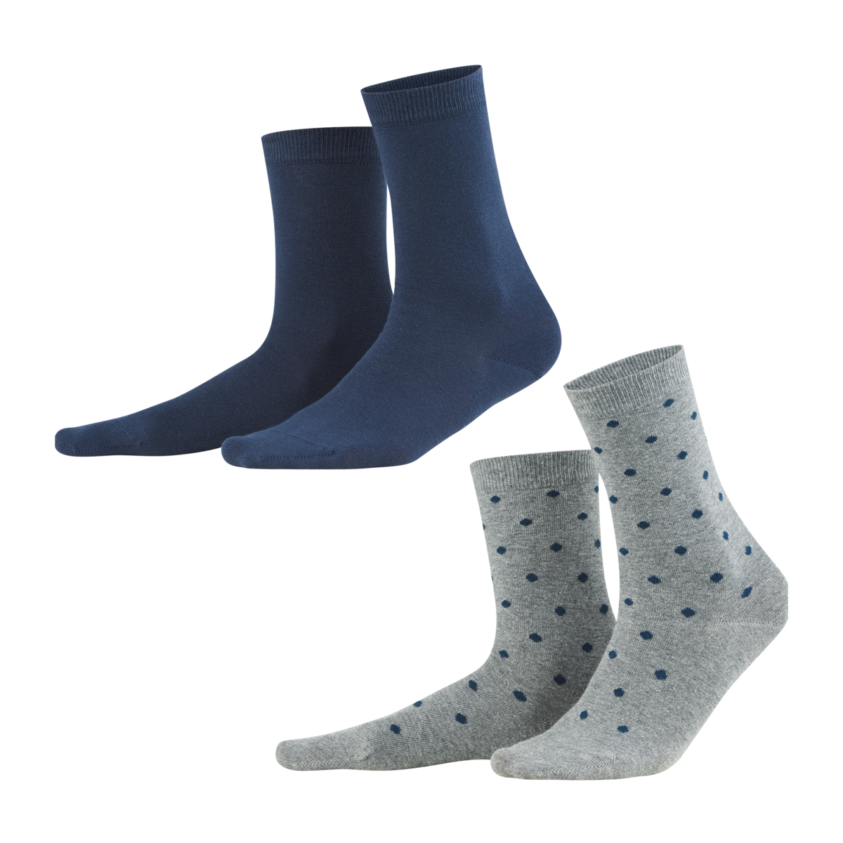 Blue Socks, Pack of 2, BETTINA