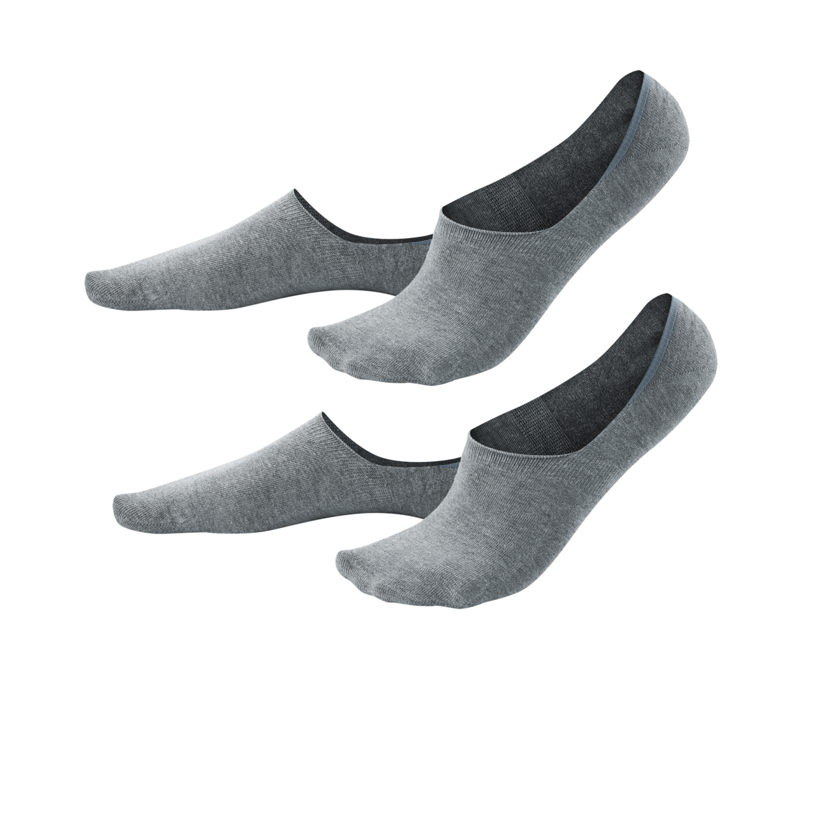 Grey Footlets, pack of 2, IKER