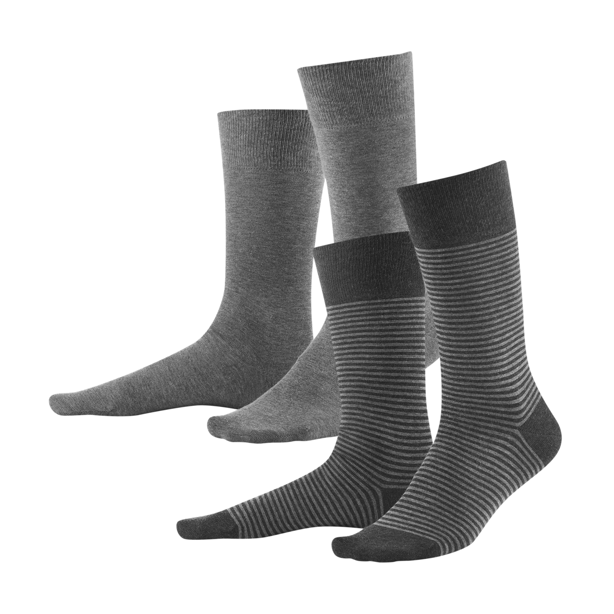 Grau Socken, 2er-Pack, ARNI