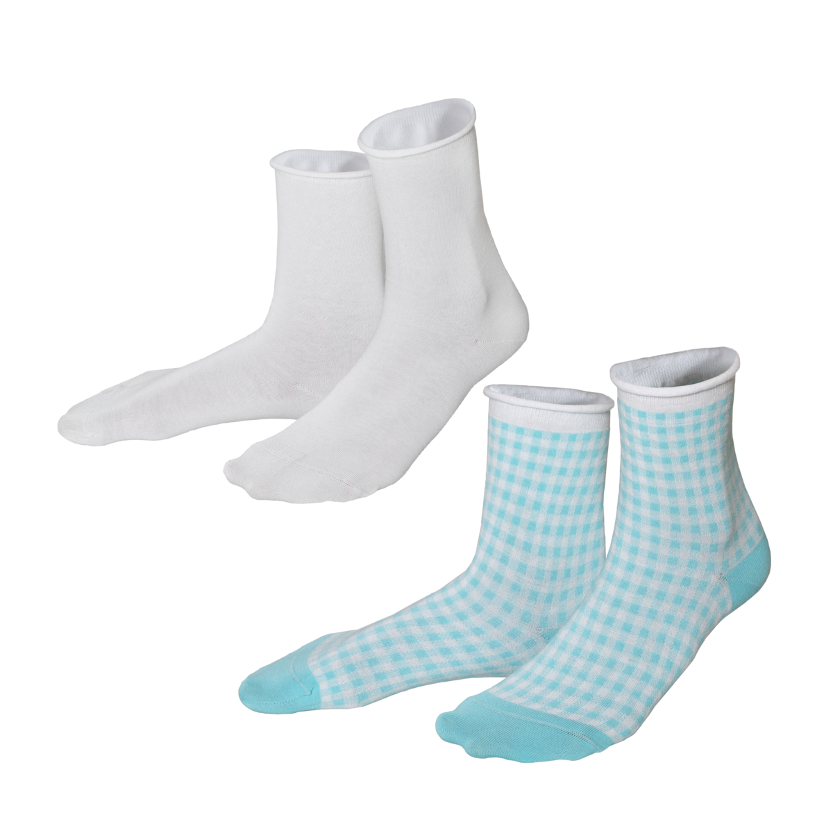 Multicolor Socks, Pack of 2, ALEXIS