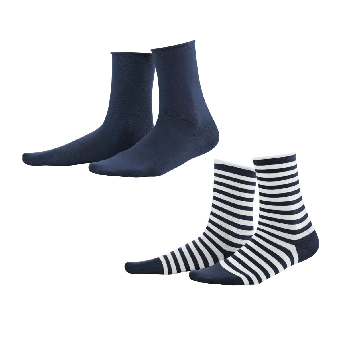 Socks, Pack of 2 ALEXIS Multicolor