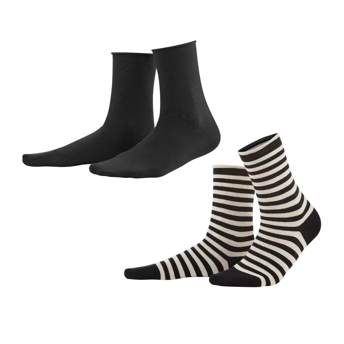 Socks, Pack of 2 ALEXIS Pattern