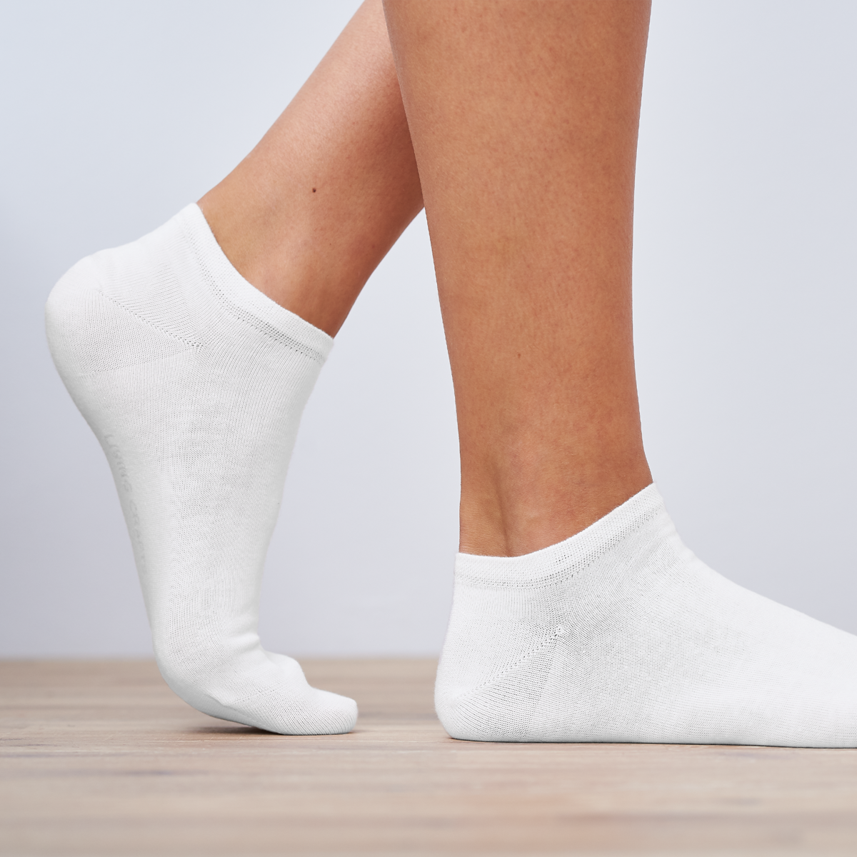 Weiß Damen Sneaker-Socken, 2er-Pack