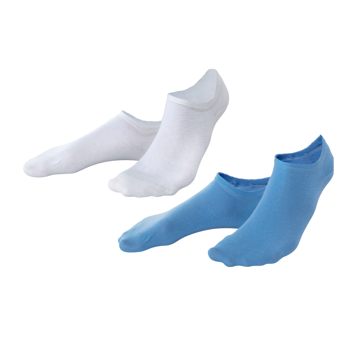 Blue Sneaker Socks, Pack of 2, ABBY