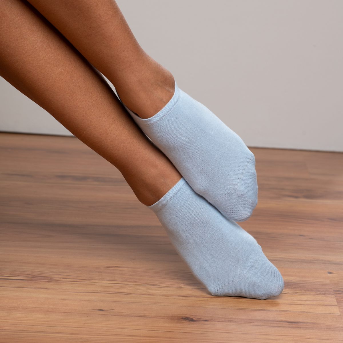 Blau Damen Sneaker-Socken, 2er-Pack