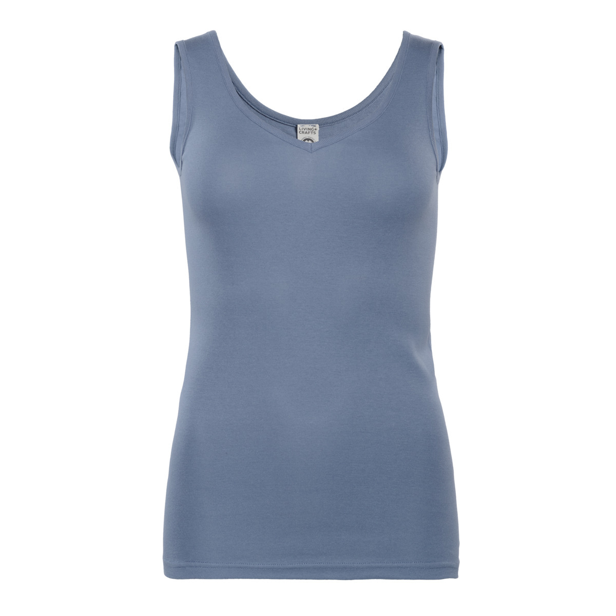 Lila V-Neck-Trägertop, JANINE