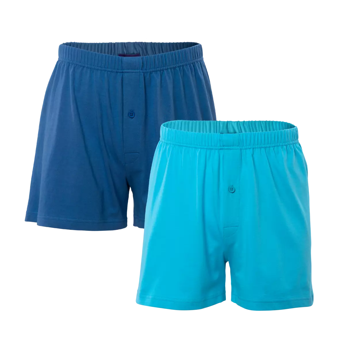 Boxer-Shorts, 2er-Pack BEN Blau