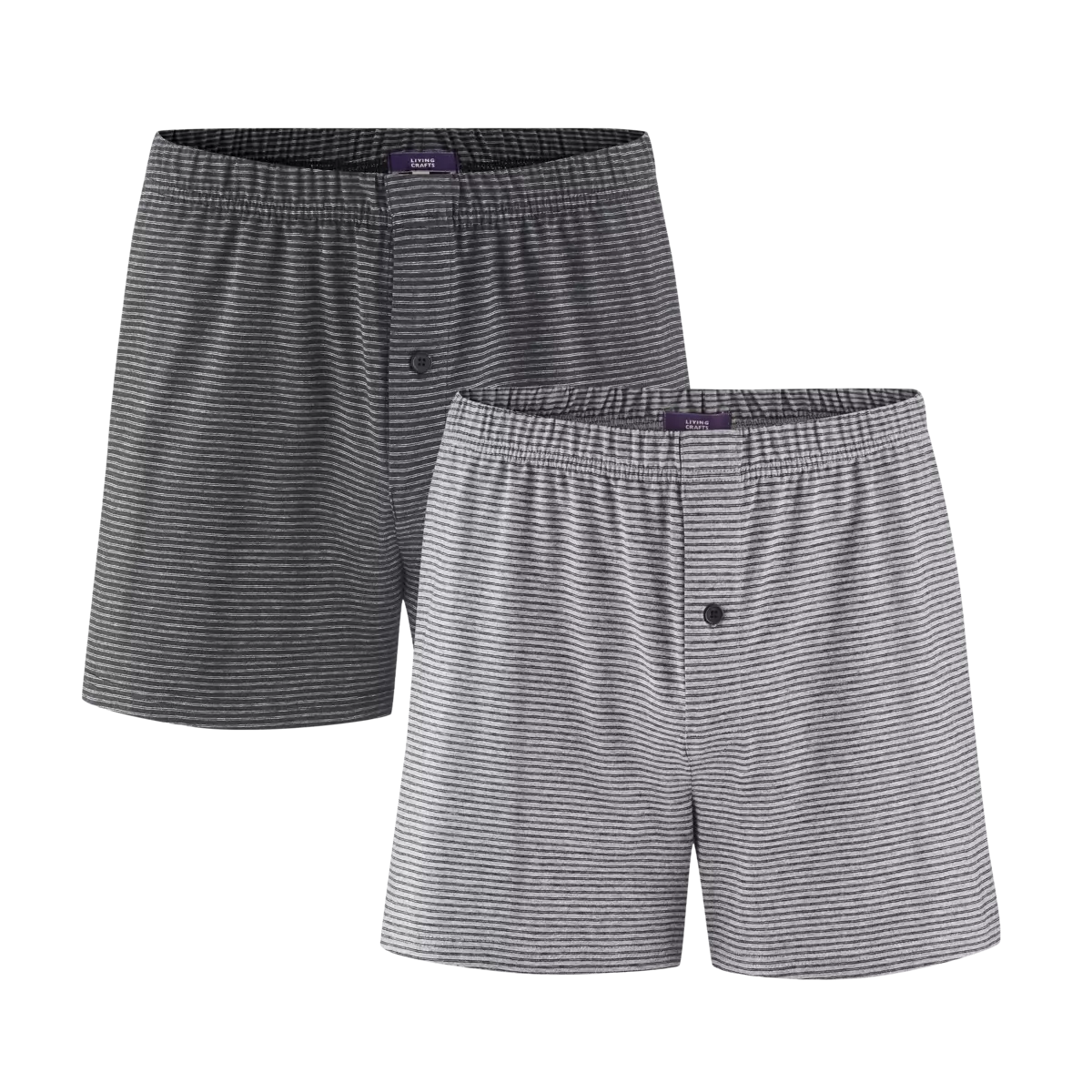 Boxer shorts, pack of 2 BEN Grey