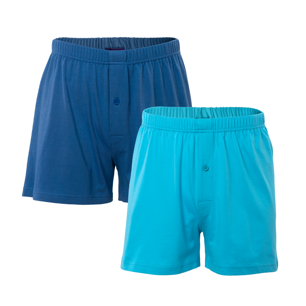 Blau Boxer-Shorts, 2er-Pack, BEN