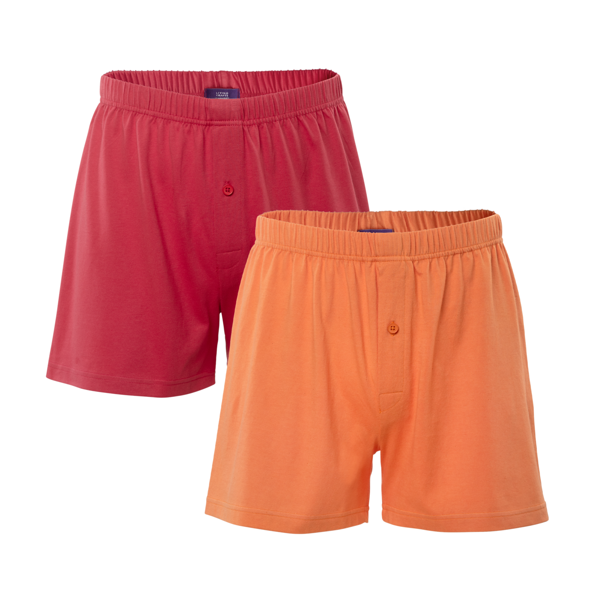 Orange Boxer shorts, pack of 2, BEN