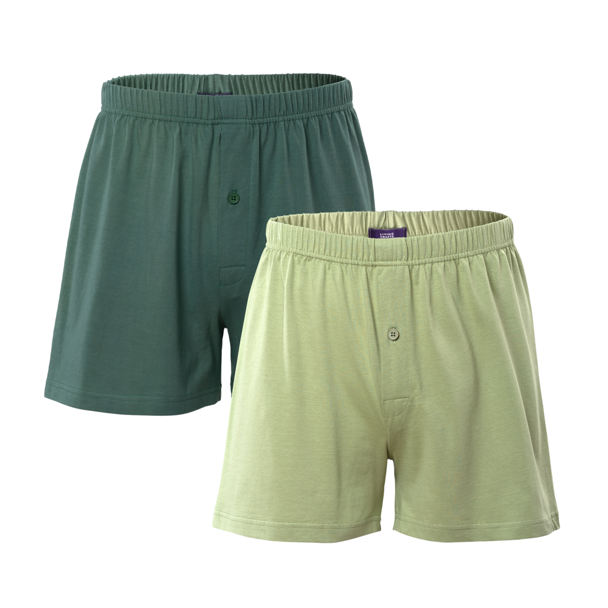Green Boxer shorts, pack of 2, BEN