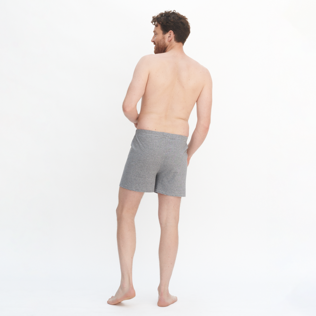 Grey Men Boxer shorts, pack of 2
