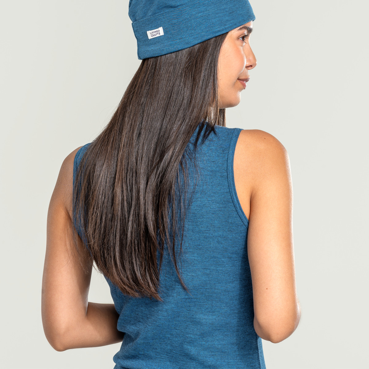 Blue Women Vest