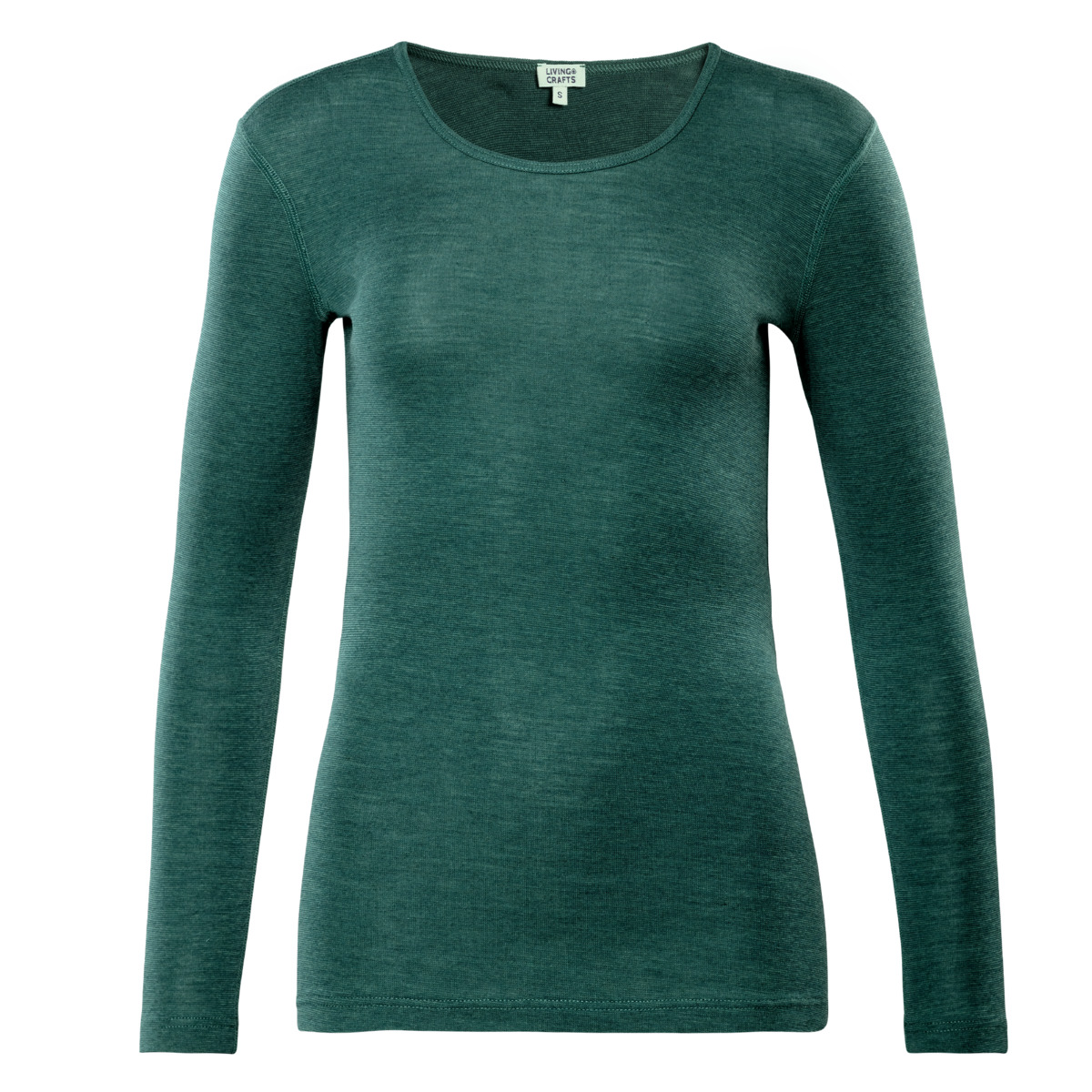 Green Long-sleeved shirt, BIANCA