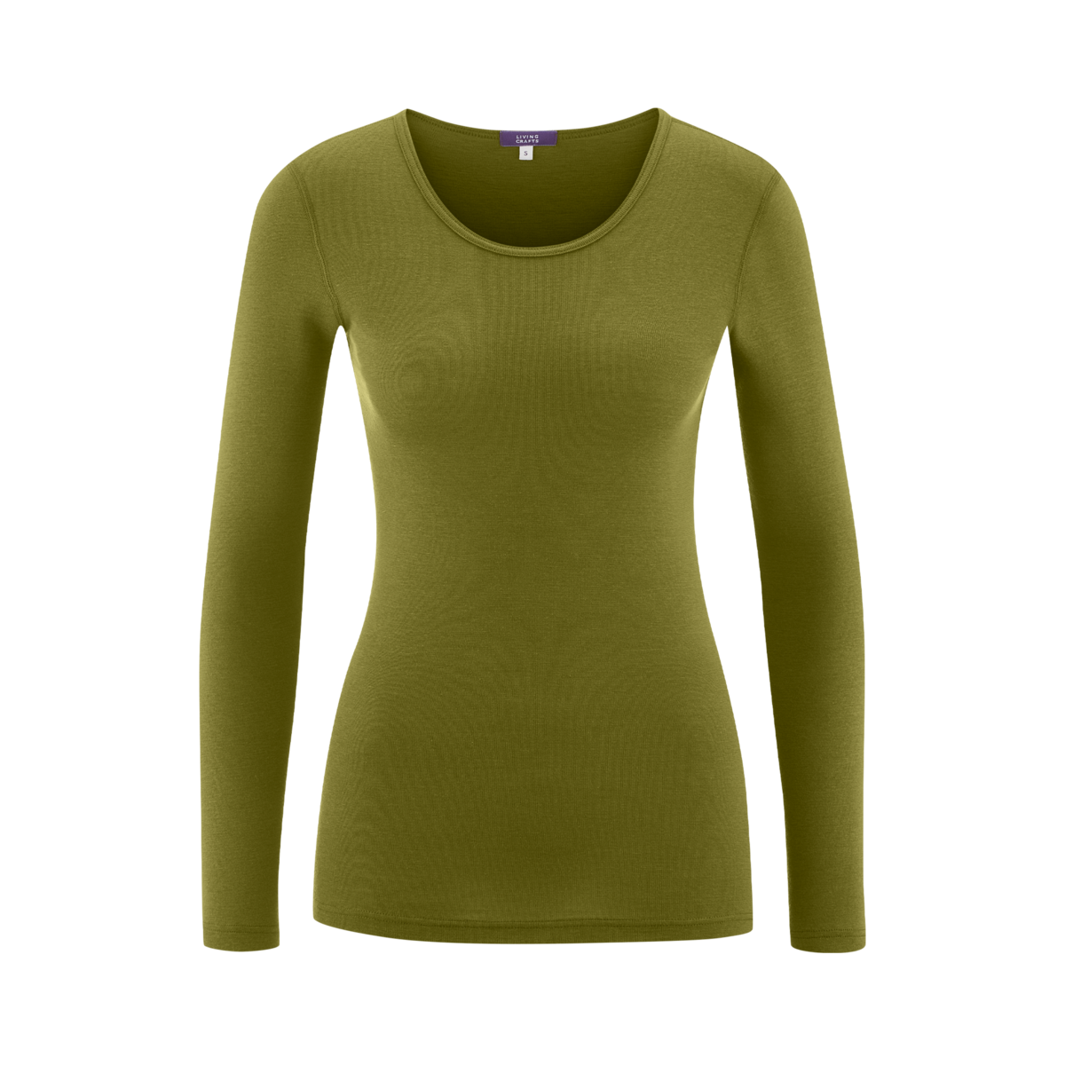 Green Long-sleeved shirt, BIANCA