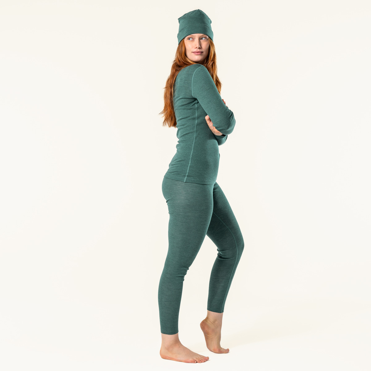 Green Women Long Johns