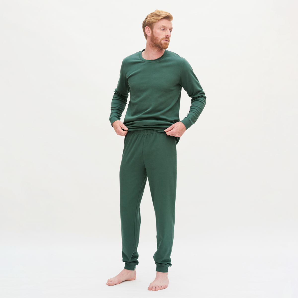 Vert Hommes Pyjama