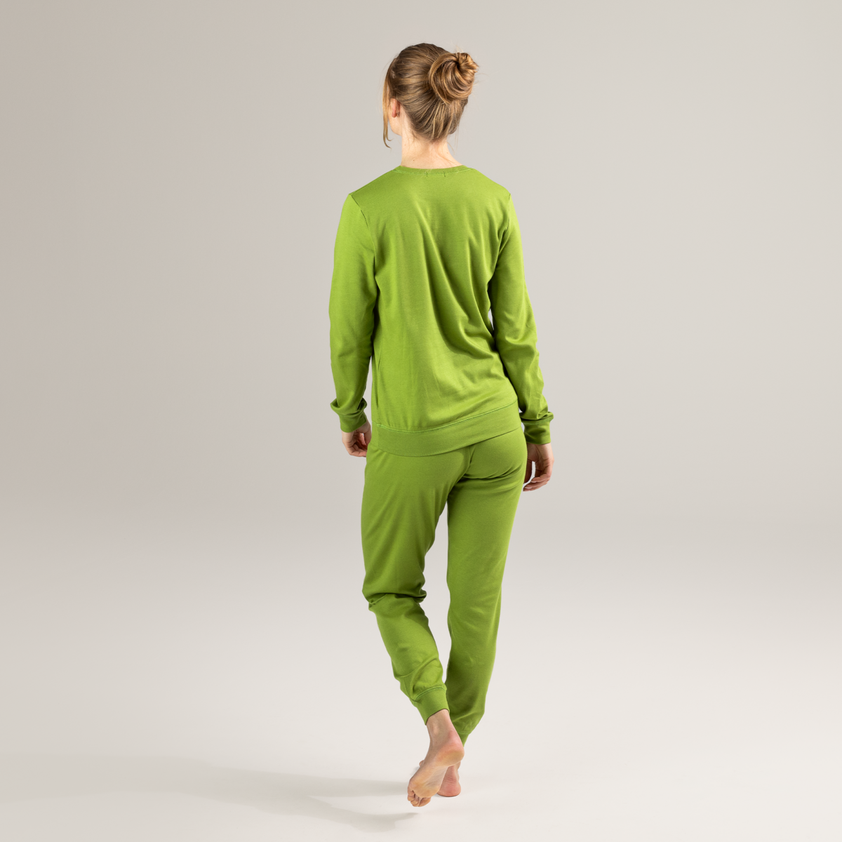 Grün Damen Schlafanzug