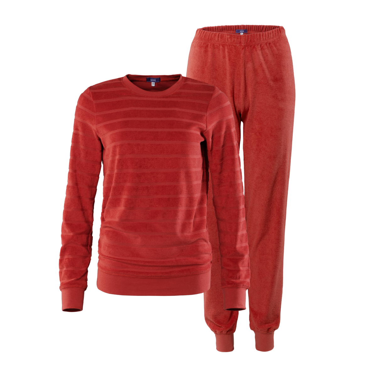 Rot Frottee-Schlafanzug, BONNIE