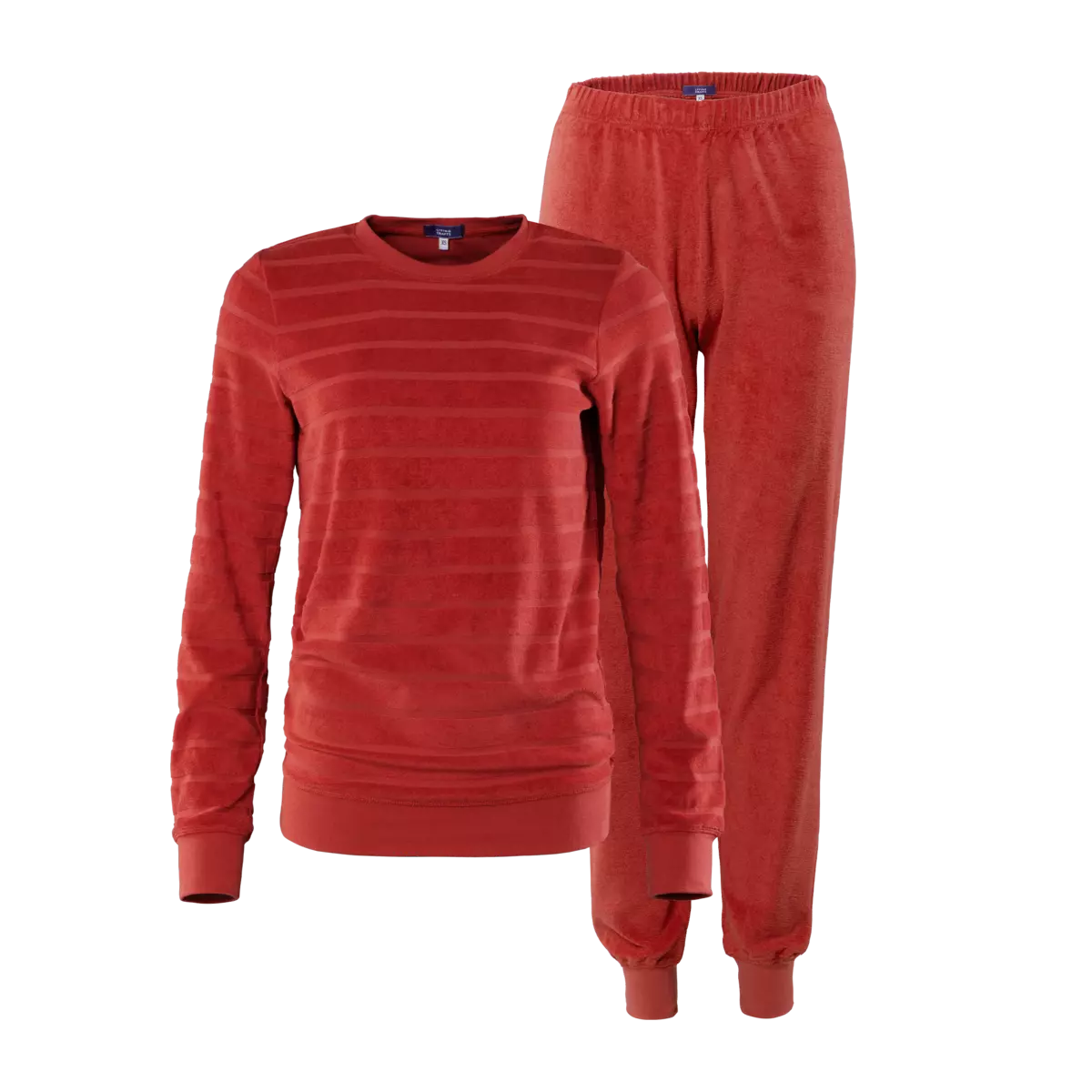 Frottee-Schlafanzug BONNIE Rot